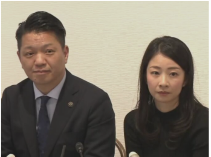 永野耕平と妻の記者会見